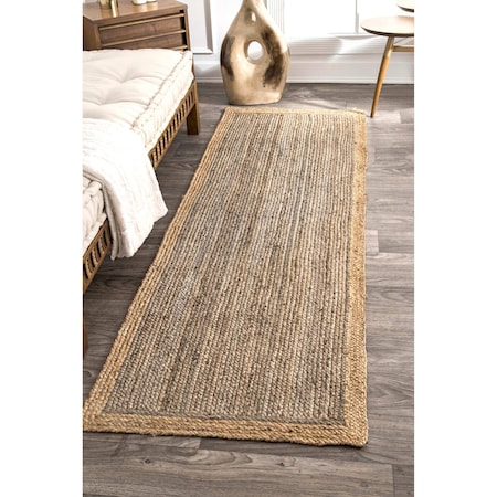 Nuloom Eleonora Casual Jute Area Rug 2ft 6in x 10ft TAJT09E-26010